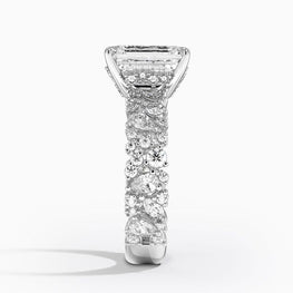 Luxury Moissanite Wedding Ring