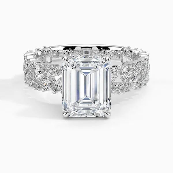 Luxury Moissanite Wedding Ring