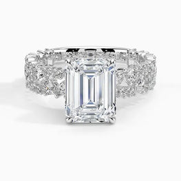 Luxury Moissanite Wedding Ring