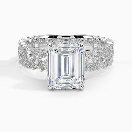 Luxury Moissanite Wedding Ring