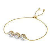 Diamond Cartier bracelet featuring signature design and gold finish.