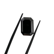 1.65 CT emerald cut natural black diamond exclusive AAA loose black diamonds – raw diamonds, offering diamods, man made diamond rings, rough stones, black diamonds.