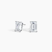 2.38 Ct  Emerald Cut Diamond Earrings For Custom Diamond Jewerly 