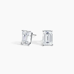 2.38 Ct  Emerald Cut Diamond Earrings For Custom Diamond Jewerly 