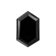 0.72 Ct black hexagonal cut diamond, wedding ring, diamond, raw diamonds, rough diamonds, gia certified diamonds, black diamond