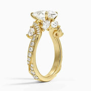 5.21Ct Engagement Ring  -Unique Diamond For Custom Jewerly