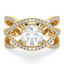 Wedding rings for women with diamond wedding rings designs - Gold Diamond Ring Band 