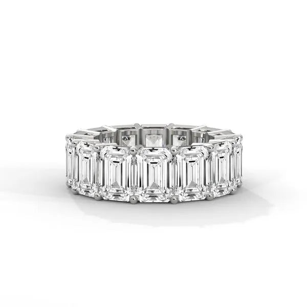 Eternity Moissanite Wedding Band Ring