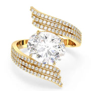 Wedding rings for women with diamond wedding rings designs - Gold Diamond ring 
