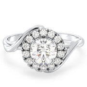 Unique wedding rings and wedding marriage ring styles -  Diamond Gold Ring .