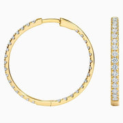 3.64 Ct Round Cut Diamond Gold Plated Diamond Ring - Custom For Jewerlly  