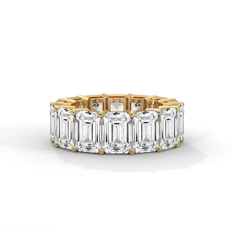 Eternity Moissanite Wedding Band Ring