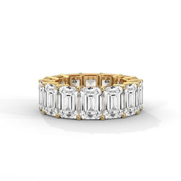 Eternity Moissanite Wedding Band Ring