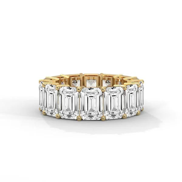 Eternity Moissanite Wedding Band Ring