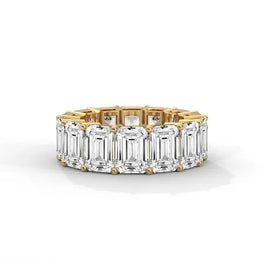Eternity Moissanite Wedding Band Ring