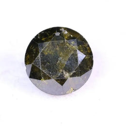 0.52 Carat Salt And Paper Diamond, Round Brillianct Cut Diamond, Natural Loose Dimaond, Fancy Green Diamond For Earirng & Ring