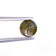 0.52 Carat Salt And Paper Diamond, Round Brillianct Cut Diamond, Natural Loose Dimaond, Fancy Green Diamond For Earirng & Ring