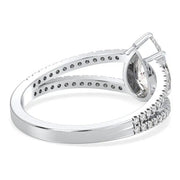 Beautiful wedding ring close-up showing premium craftsmanship and sparkle.