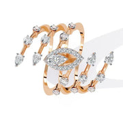  Round Shaped Diamond Ring Tiffany anniversary rings