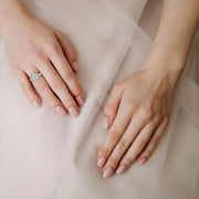  Round Cut Diamond anniversary ring with birthstone anniversary rings