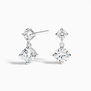 2.34 Ct Unique White Gold Plated Use For Jewerlly . 