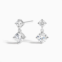 2.34 Ct Unique White Gold Plated Use For Jewerlly . 