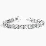 9.24 Ct Diamond bracelet for women with round diamonds