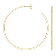 1.33 Ct Round Cut Gold Plated Diamond Earrings Unique For Jewerlly. 