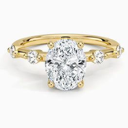 Elegant Moissanite Solitaire Ring
