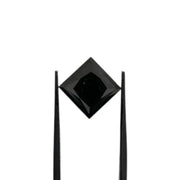 4.06 Ct fancy natural black princess cut diamond loose real black diamond, buy loose diamonds, raw diamonds, rough diamonds, gia certified diamonds.