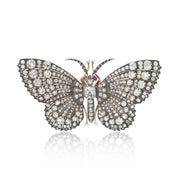 4.36 Ct Butterfly Cut Diamond Round Cut White Diamond 14K Gold Diamond Use For Jewerly Women Unique Design 