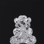 1.00 Ct teddy bear shaped lab grown diamond loose diamond, diamond stone, lab diamonds, gia diamond, man made diamonds.