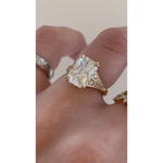  Wedding ring victorian style with antique inspired luxury detailing