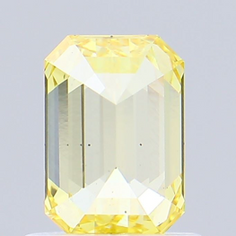 0.80 Carat Fancy Emerald Cut Lab Grown Diamond | Fancy Intense Yellow Color Diamond For Personalized Jewelry - Jay Amar Gems