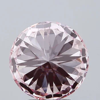 0.50 Carat Round Cut Intense Pink Color Lab-grown Diamond For jewelry