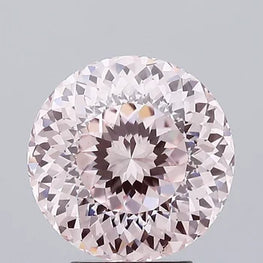 0.70CT Portugal Cut Round Lab Created Pink Diamond