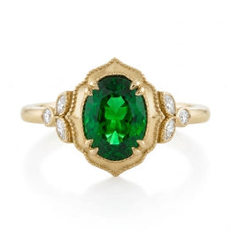 White gold diamond ring with premium sparkling engagement design