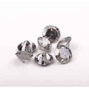 natural salt and pepper diamond and salt and pepper ring collection grey color diamond 