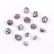 0.94 Ct Brown Grey Colored Diamond Uncut Raw Rough Diamond Use For Custom Jewerly 