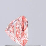 vivid pink colour diamond oval Cut lab grown loose diamond
