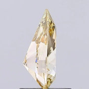 1.15 CT Pear Shape Diamond Lab Created Certified Diamond Fancy Yellow Lab Grown Diamond
