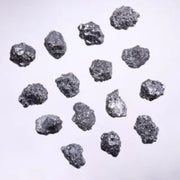 Black Rough Diamond, Natural Raw Uncut Irregular Shape Loose Stone for Jewelry Making & Custom Design