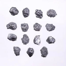 7.89 Ct Black Rough Diamond Lot Loose Raw Uncut Diamonds Natural Irregular Diamond Use For Custom Jewerly