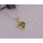 6.60 Ct genuine green gemstone pendant necklace with vibrant green color and elegant design, ideal for luxury fine jewelry and statement styling