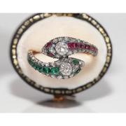 Classic lab grown diamond ring round brilliant cut stone elegant gold ring for women jewelry