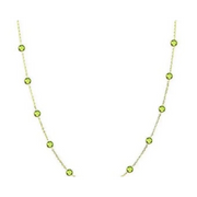 0.58 Ct genuine green gemstone pendant necklace with fresh green color and elegant design, ideal for fine jewelry and everyday stylish wear