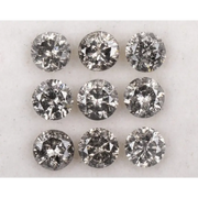 natural salt and pepper diamond and salt and pepper ring collection grey color diamond 
