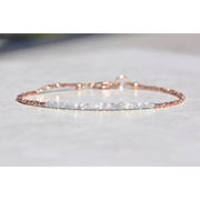 5.30 Ct grey Colored Diamond rough diamond for bracelet with raw gemstone styling