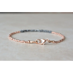 6.20 Ct blue rough diamond bracelet in elegant luxury style And Women Like Diamond 