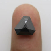 Natural Black Diamonds best man made diamonds Tringle gia Diamond  4.43 Ct  Diamond Stone